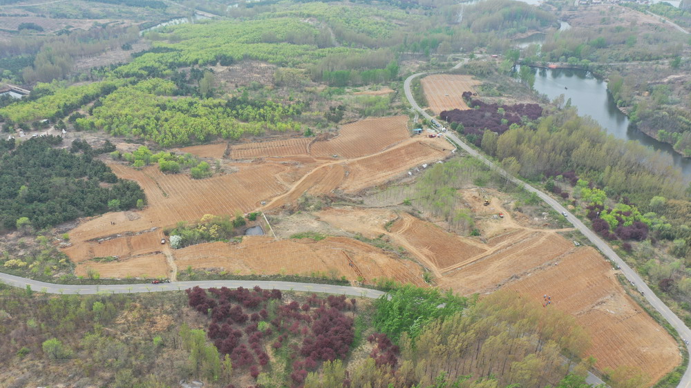 万紫园基地航拍